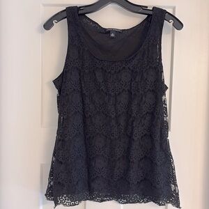 Banana Republic lace tank top